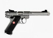 RUGER Mark IV Target 5,5", Stainless mit Gewinde