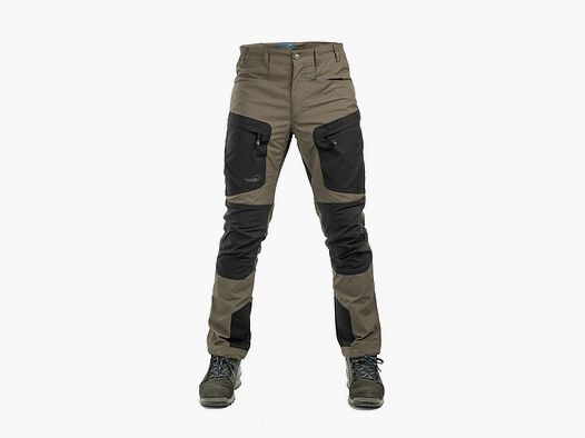 Arrak Outdoor Active Stretch Spodnie Męskie Długie Brązowe - 60L