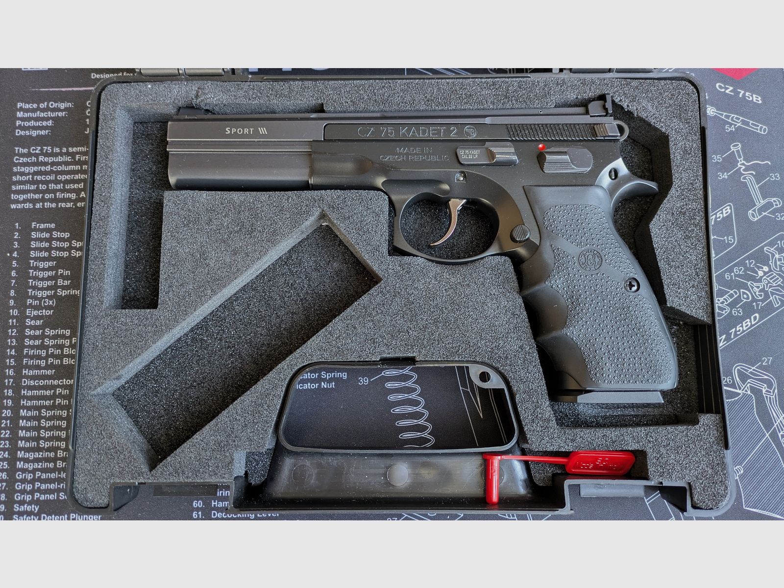 CZ 75 Sport III cal. 22 lr