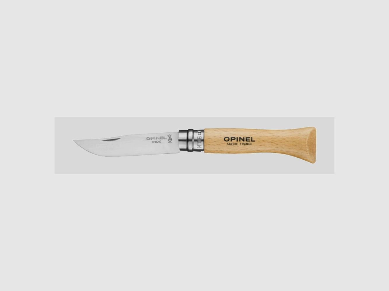 OPINEL INOX MANCHE HETRE N° 06 (010120)