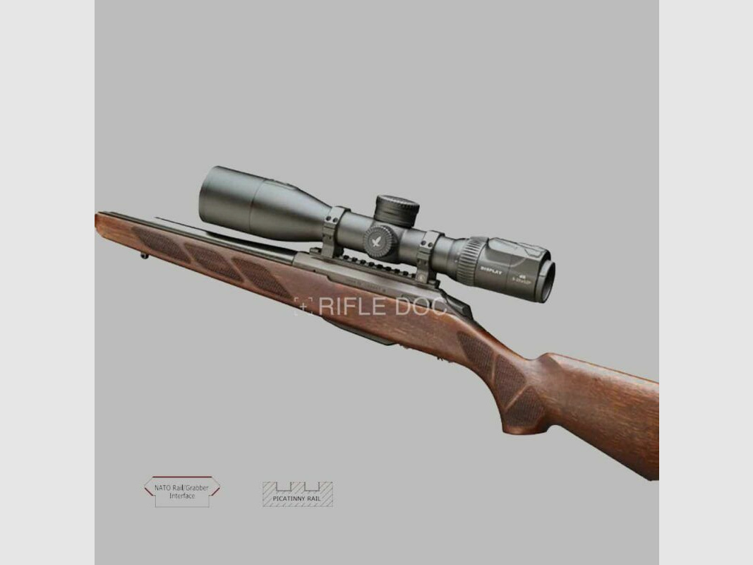Rifle Doc Picatinny Weaver STAHL Schiene für TIKKA T3