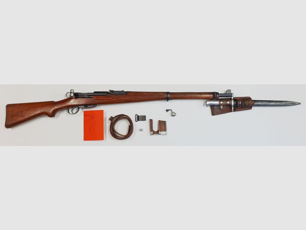 Bern Weapons Factory Swiss K31 caliber 7.5x55 Swiss complete matching numbers + Hämmerli