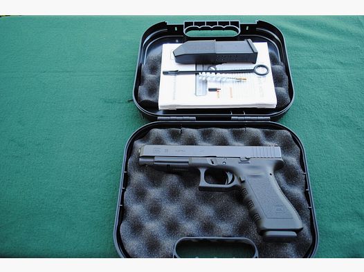 Glock 35, Gen. 4, Custodia originale con tutti gli accessori