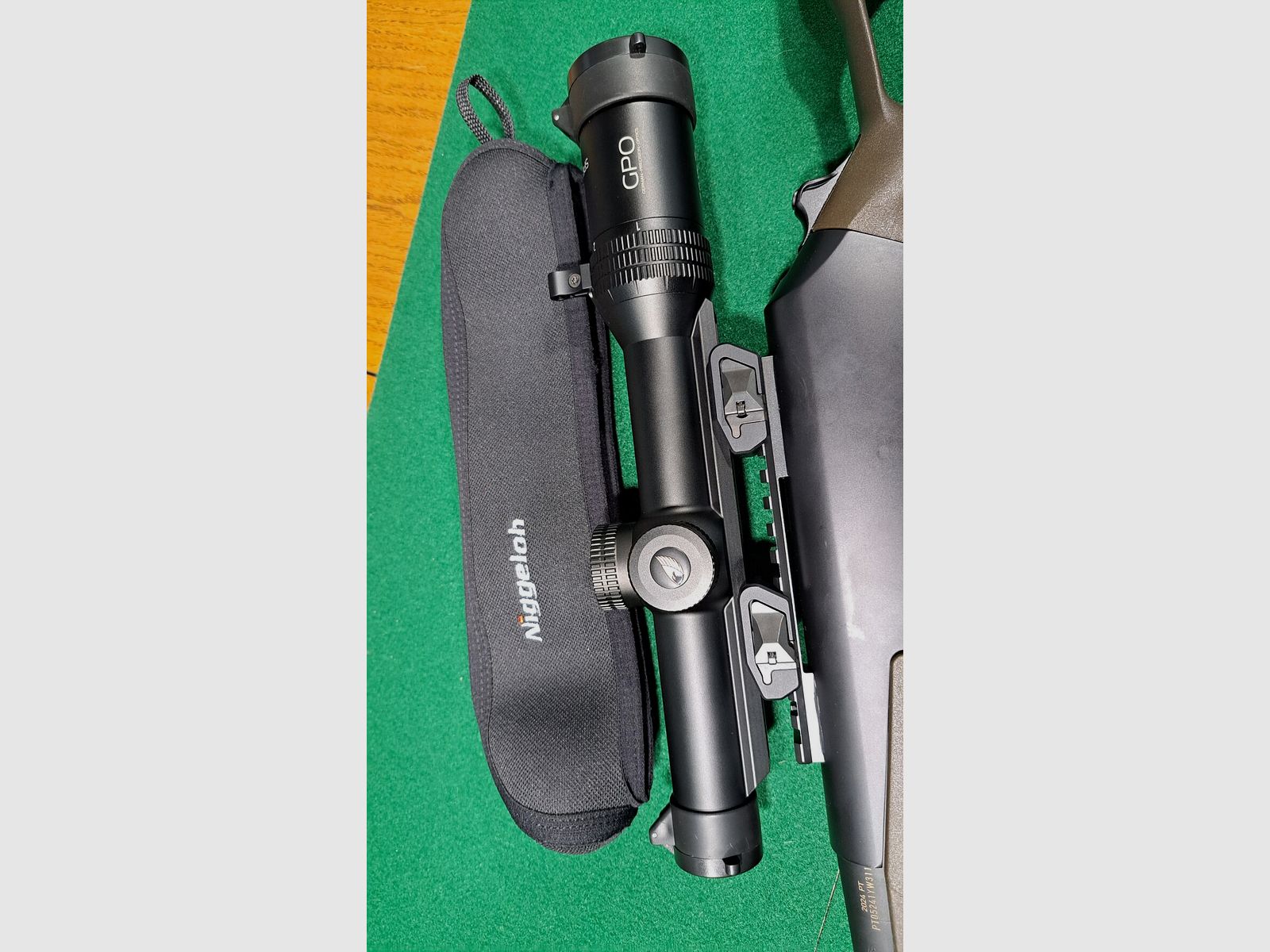 Fusil semi-automatique Browning BAR 4X Hunter Crosse Composite Marron/Noir Cal. .308Win avec accessoires