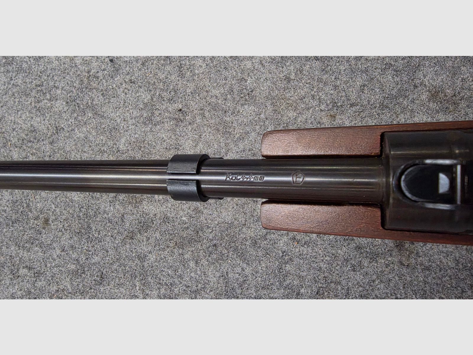 Con foglio pubblicitario e manuale d'uso !!! Raro fucile ad aria compressa Western a leva inferiore Haenel Mod. 580 in ottime condizioni, immagine 16 di 20