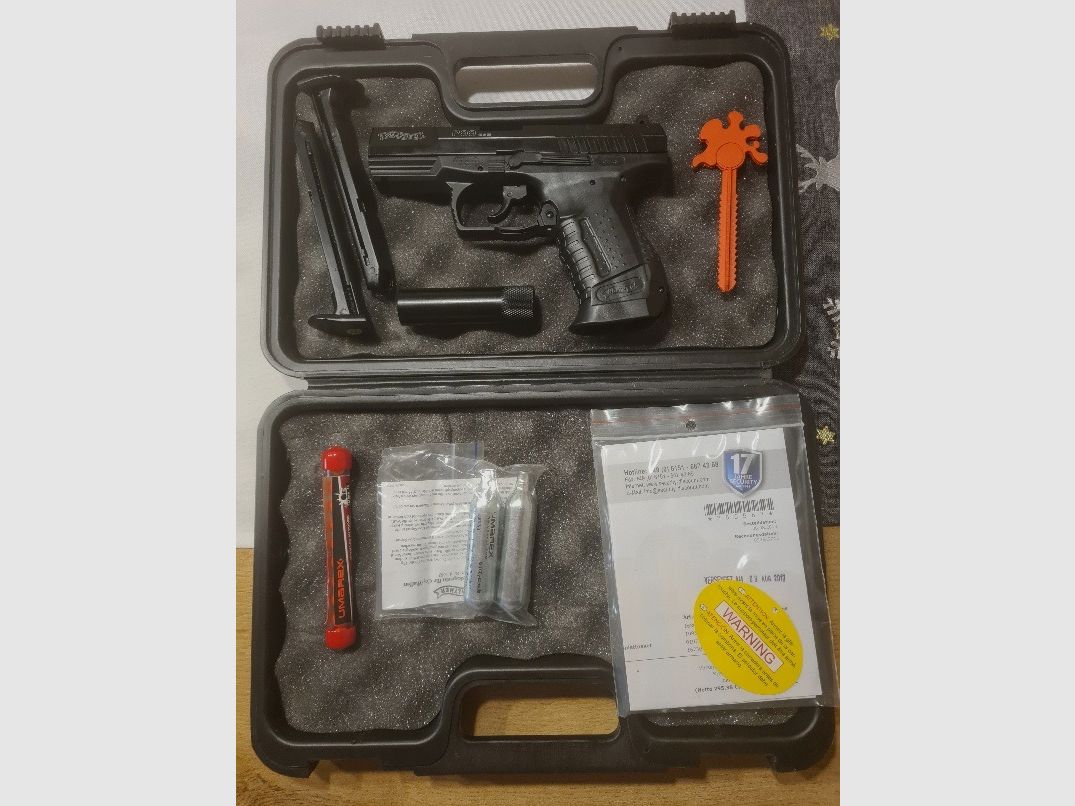 Walther P99 RAM 43mm Neu mit Zubehör