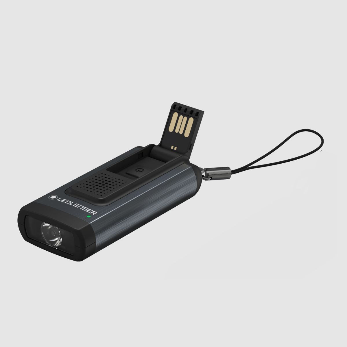 LEDLENSER Schlüsselanhänger K6R Safety Grau