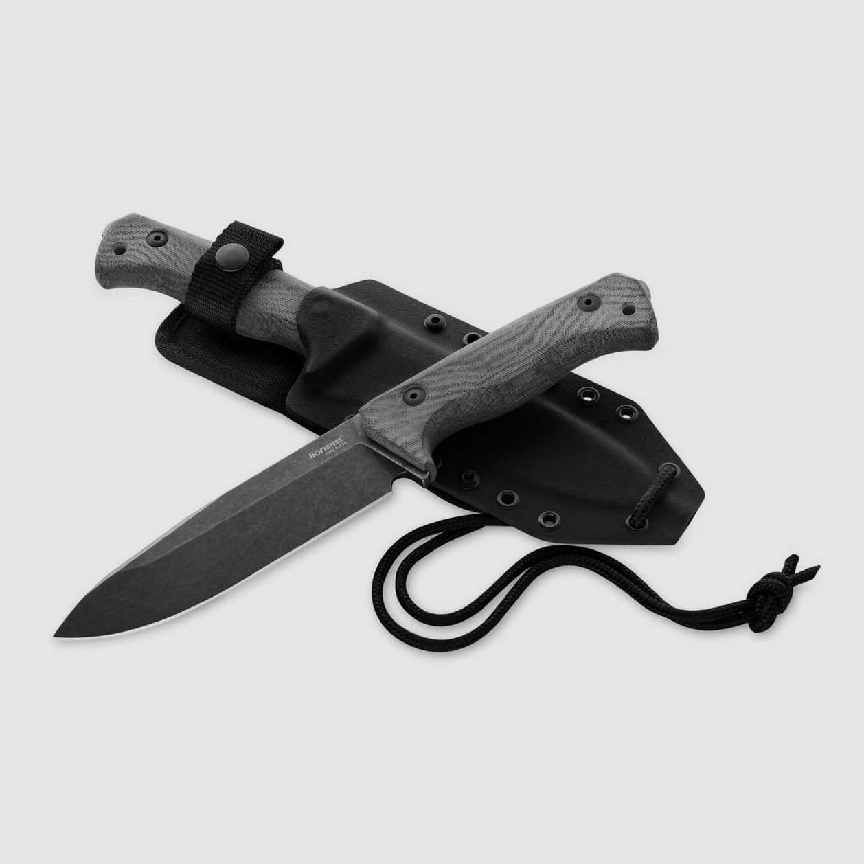 LIONSTEEL - Messer T6 Micarta BB