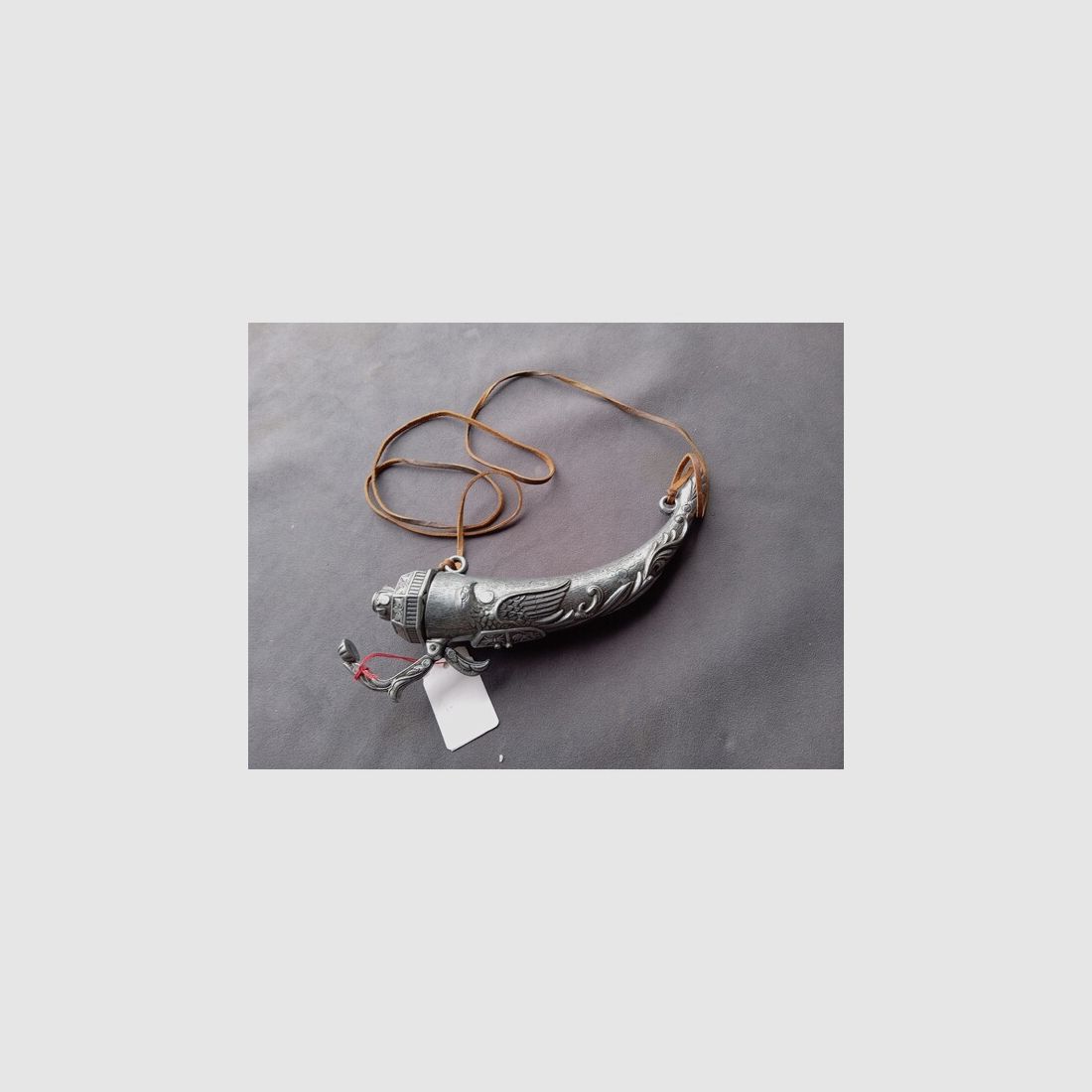 Pulverhorn Metallguss Replika Denix