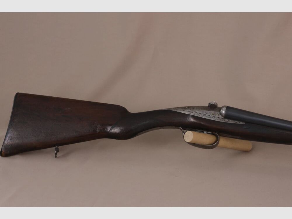 Darné; St. Etienne Side-by-Side Shotgun with Subtle Engraving