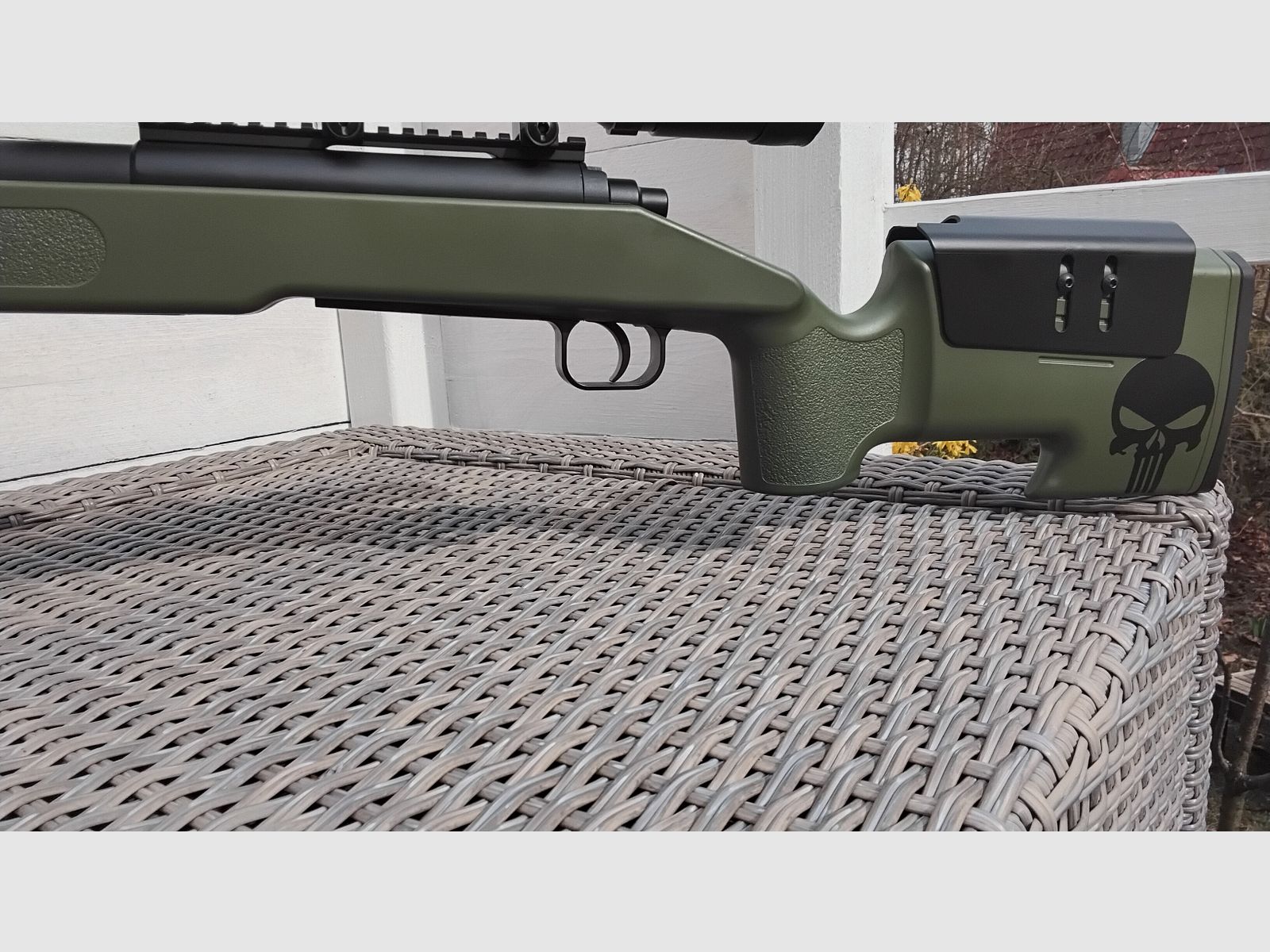 ASG McMillan M40A3 Sportline Karabin snajperski Bolt Action Springer 6mm BB Oliwkowy Marynarka Wojenna