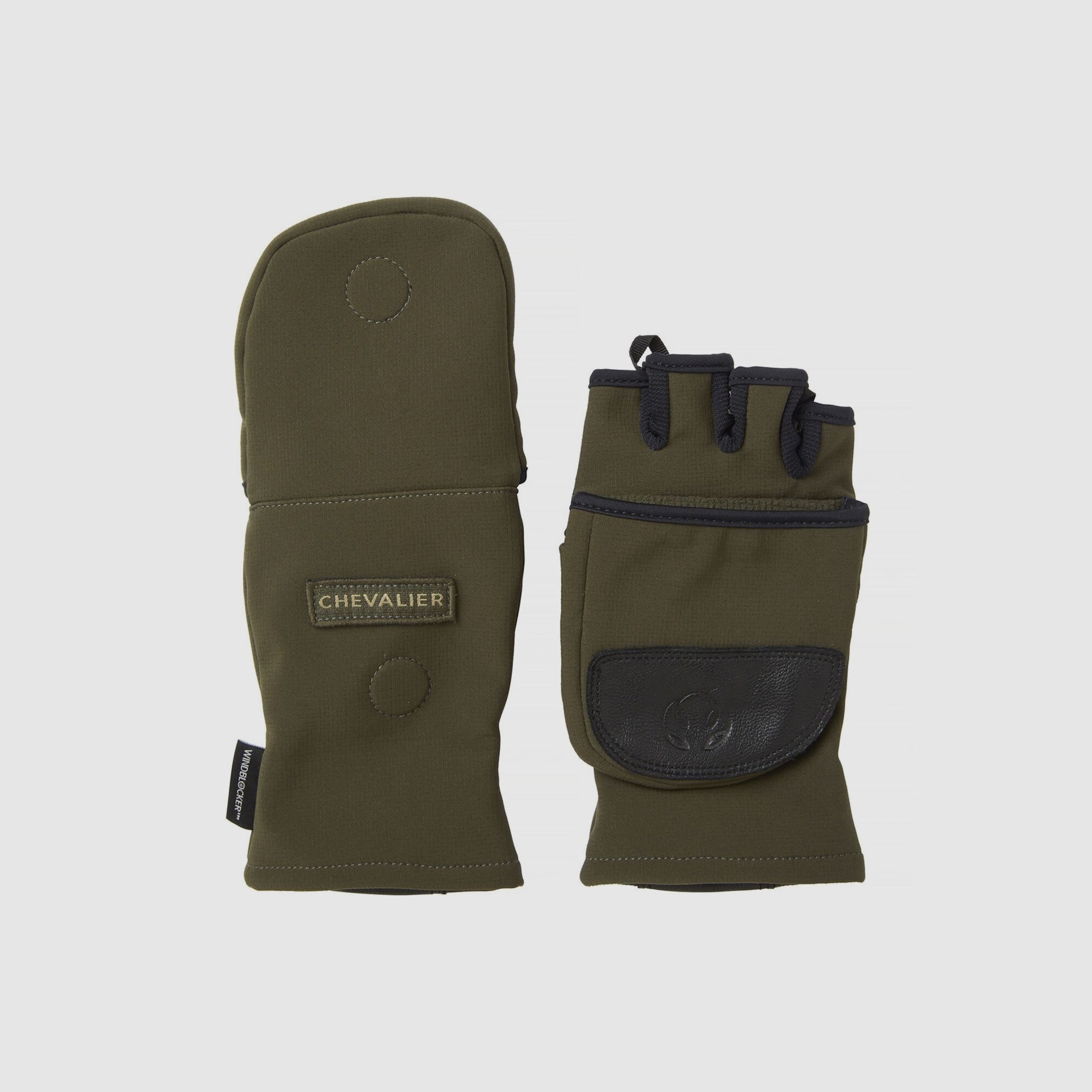 Chevalier Windblocker Pullover Mittens Tobacco Green 10