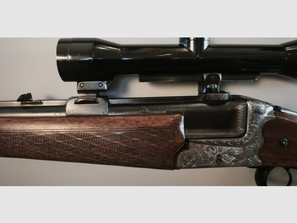 Heym Bockbüchsflinte mit Austauschlauf Bockdoppelflinte 7x65R;16/70