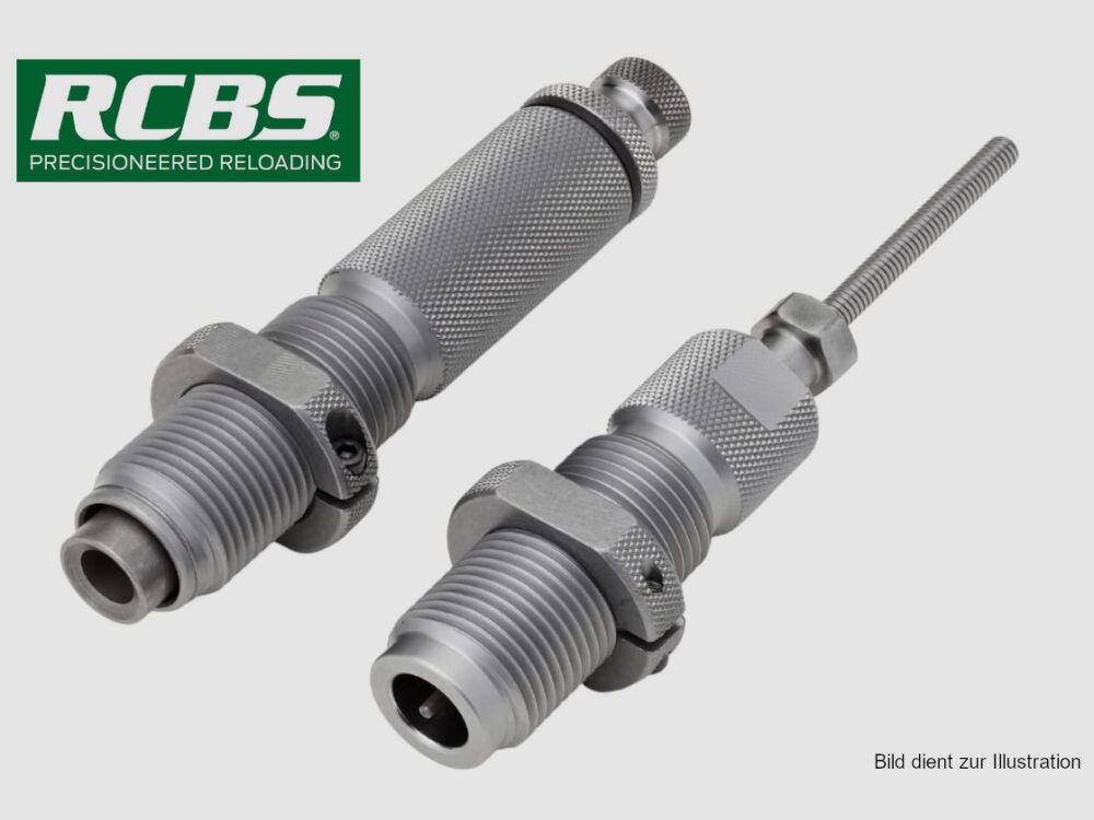 RCBS 32901 Full Length Die Set Group A 6,5Creedmoor	 Kalibrier und Setzmatritze im Set