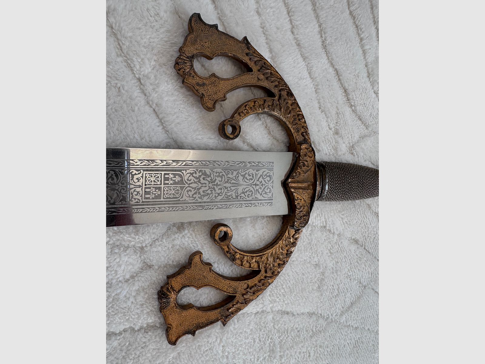 Decorative knight's sword