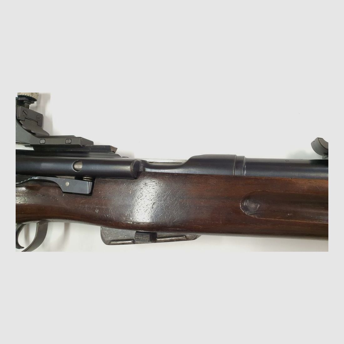 Fabryka broni w Bernie Szwajcarska karabinek G1911 z diopterem i muszką