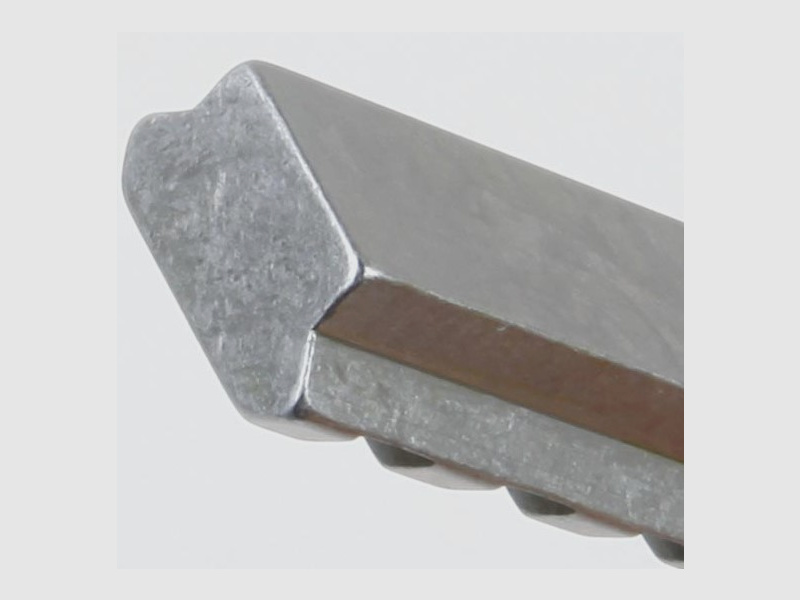 Recknagel mounting rail 204mm BH10 Picatinny with cross grooves, aluminum