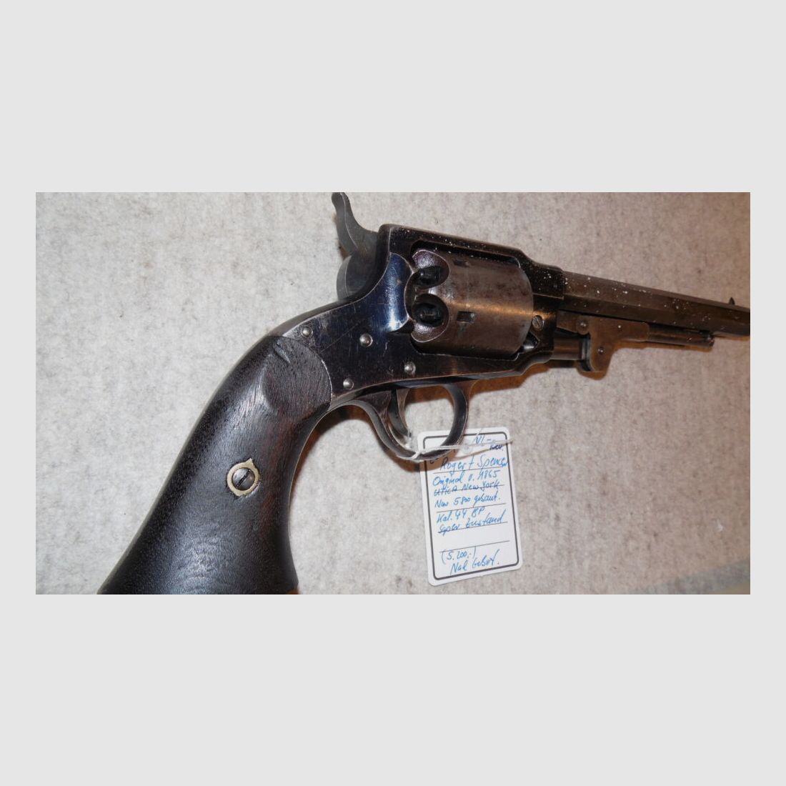 Roger &Spencer Utica New York Original 1865