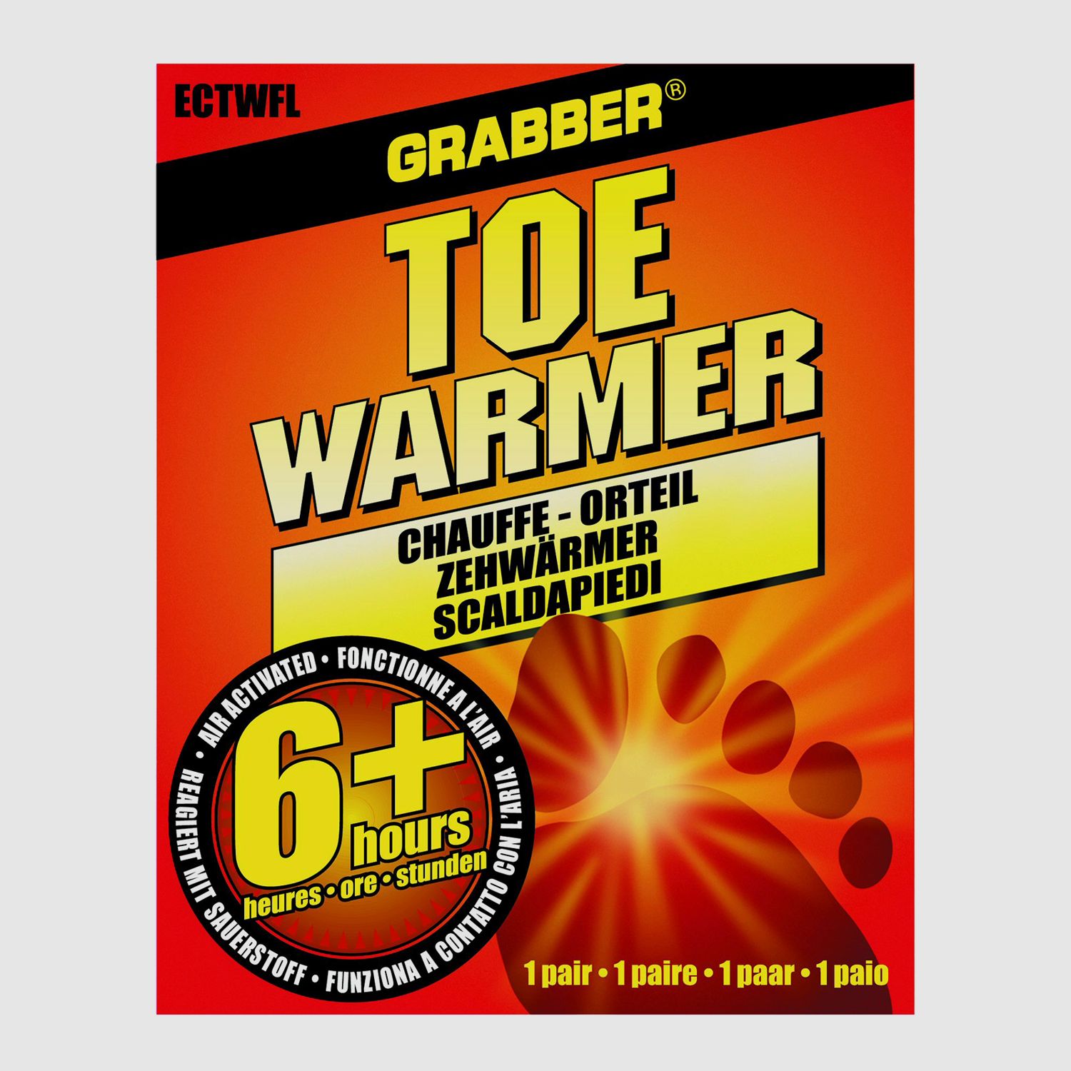 Grabber Zehenwärmer 2er Pack