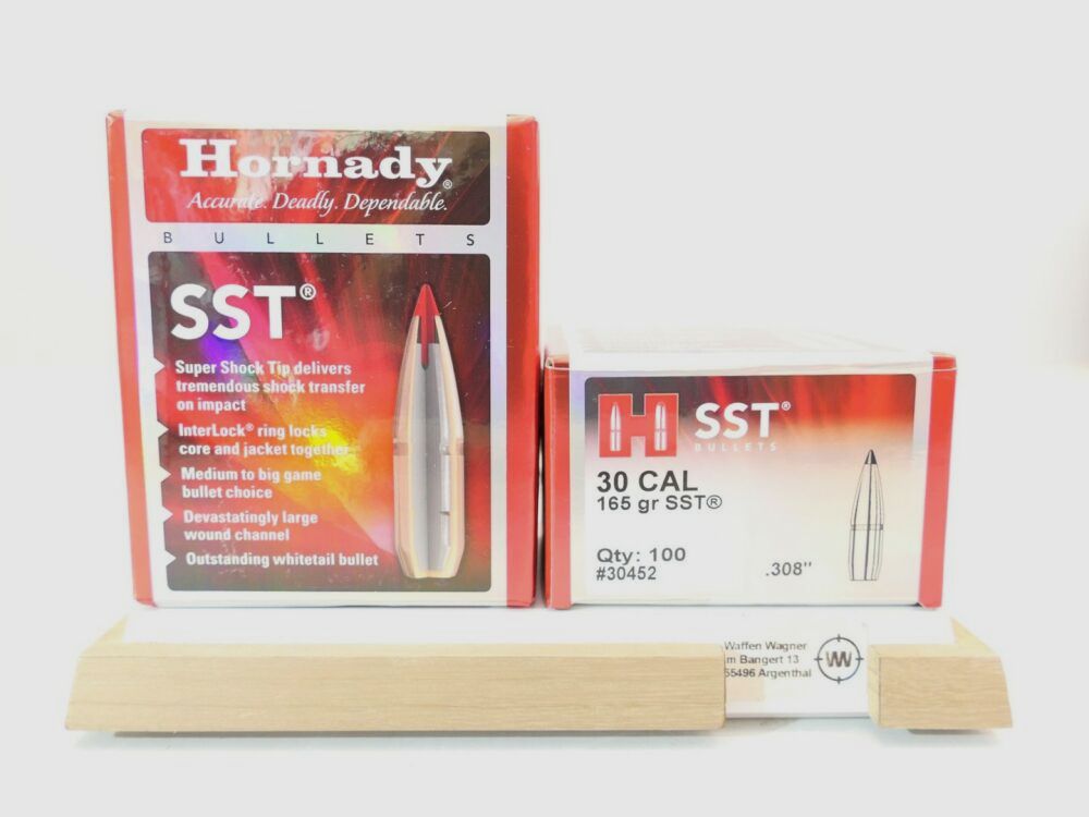 Hornady Geschosse SST 165grs .30/.308