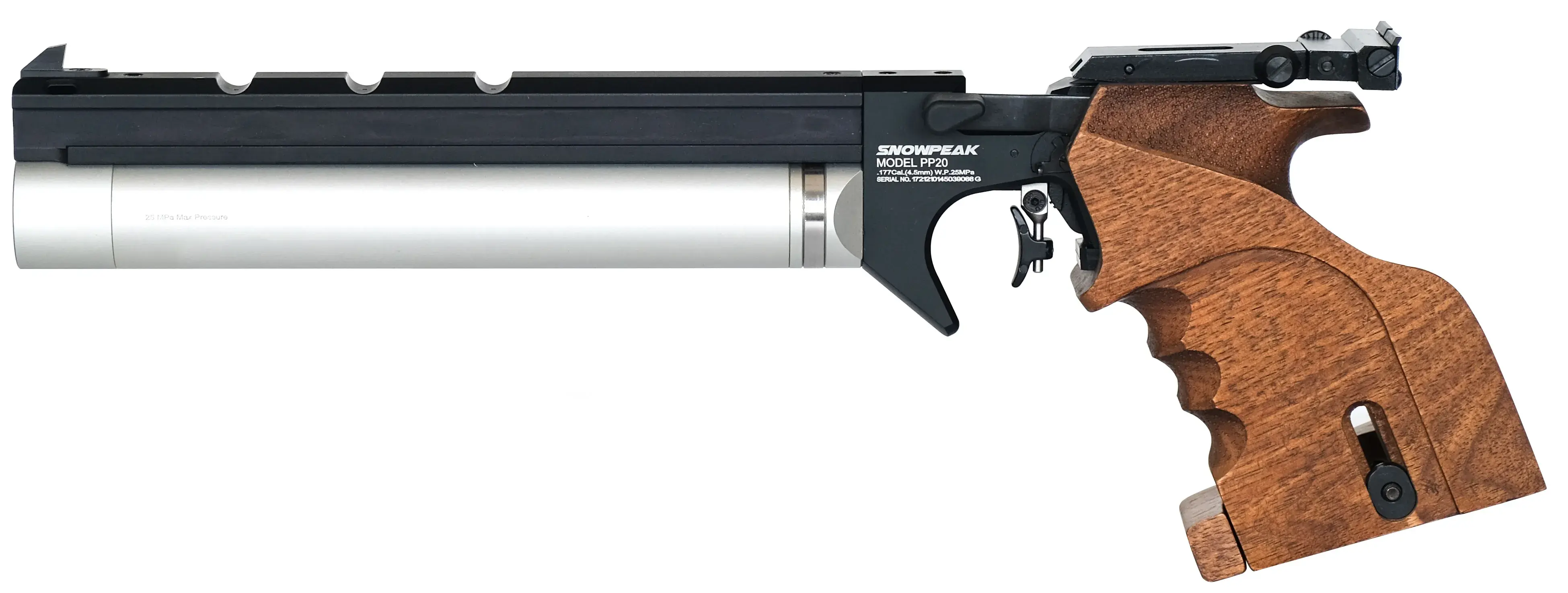 PCP-Pistole Snowpeak PP20 GEN2 Kaliber 4,5mm 7,5 Joule, Bild 2 von 10
