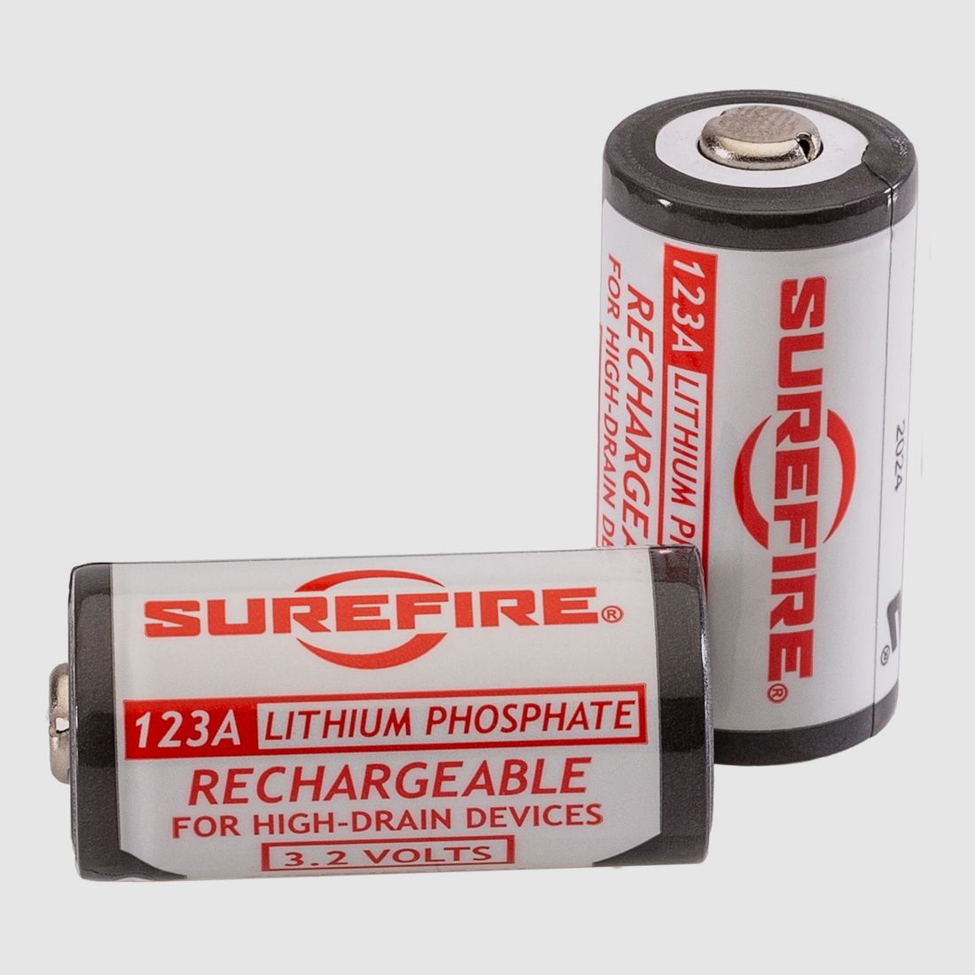 SureFire SFLFP123 – Rechargeable LiFePO4 123A Batteries 2-Pack, image 2 of 2