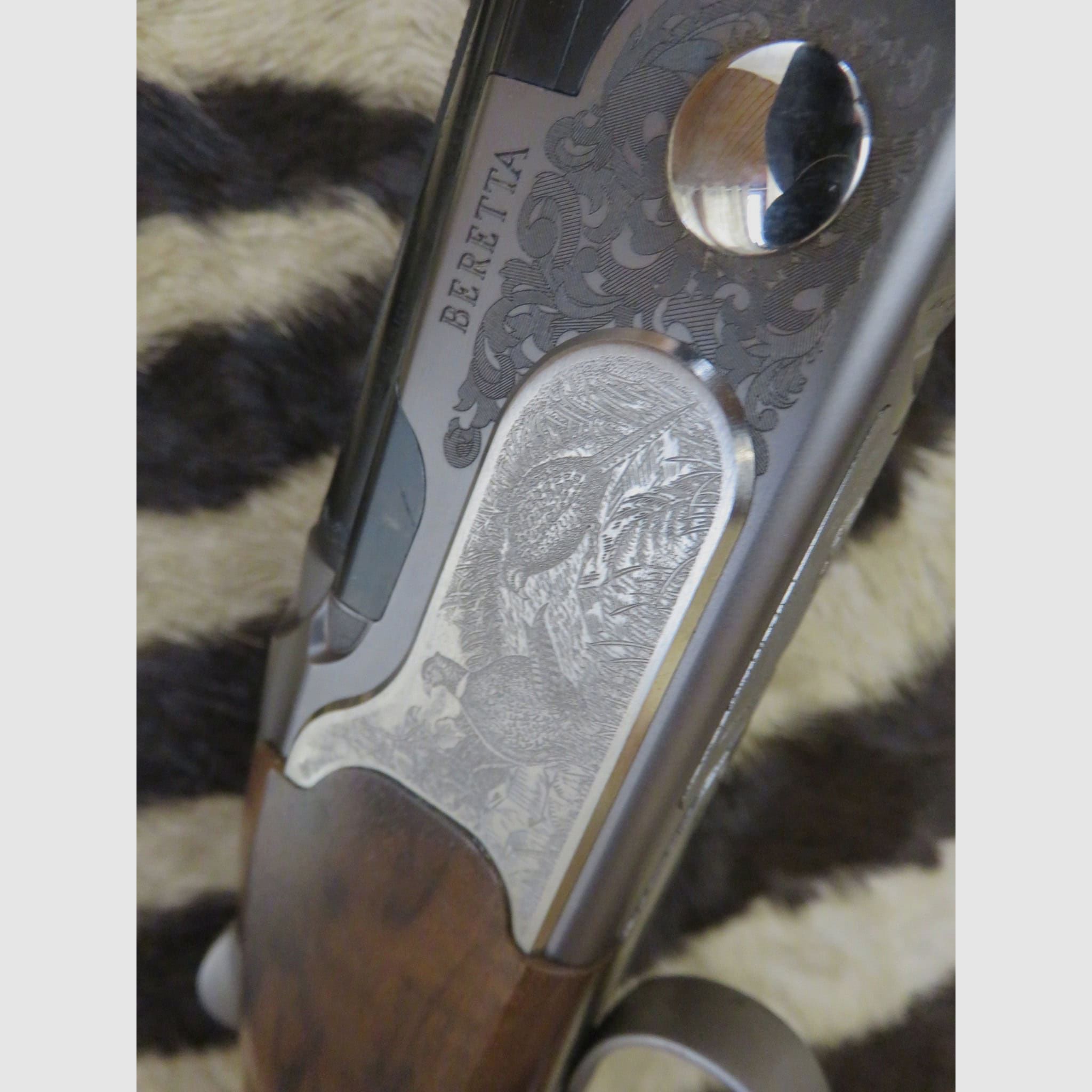 Flinte BERETTA Ultraleggero Silver Alu Kal.20/76 Läufe 71 cm 5 Chokes – Waffenkoffer, Bild 5 von 12