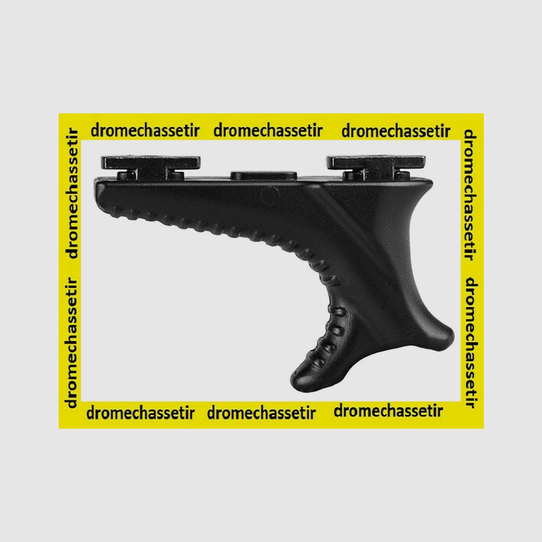 Handstop-Griff M-lok, aus schwarz eloxiertem Aluminium, Bild 2 von 3