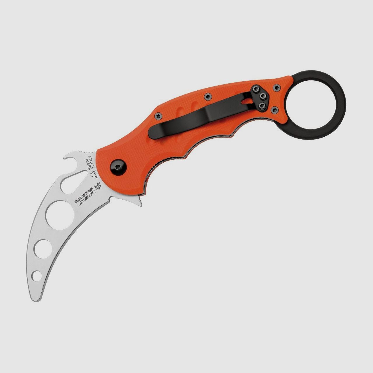 Taschenmesser Small Folding Karambit Trainer,stumpfes Trainingsmesser