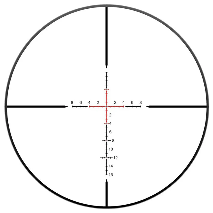 DiscoveryOpt HD 2-12X24SFIR FFP-MIL cannocchiale da puntamento + attacco, immagine 4 di 12