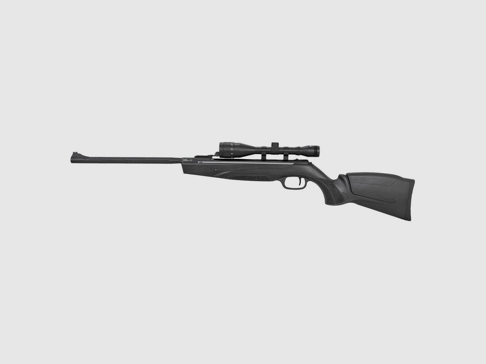 SET Luftgewehr Hämmerli Black Force 880 - 4,5 mm Diabolo (P18) + Zielfernrohr 6x42 + Koffer inklusive 2 Zahlenschlösser + 1000 Diabolos