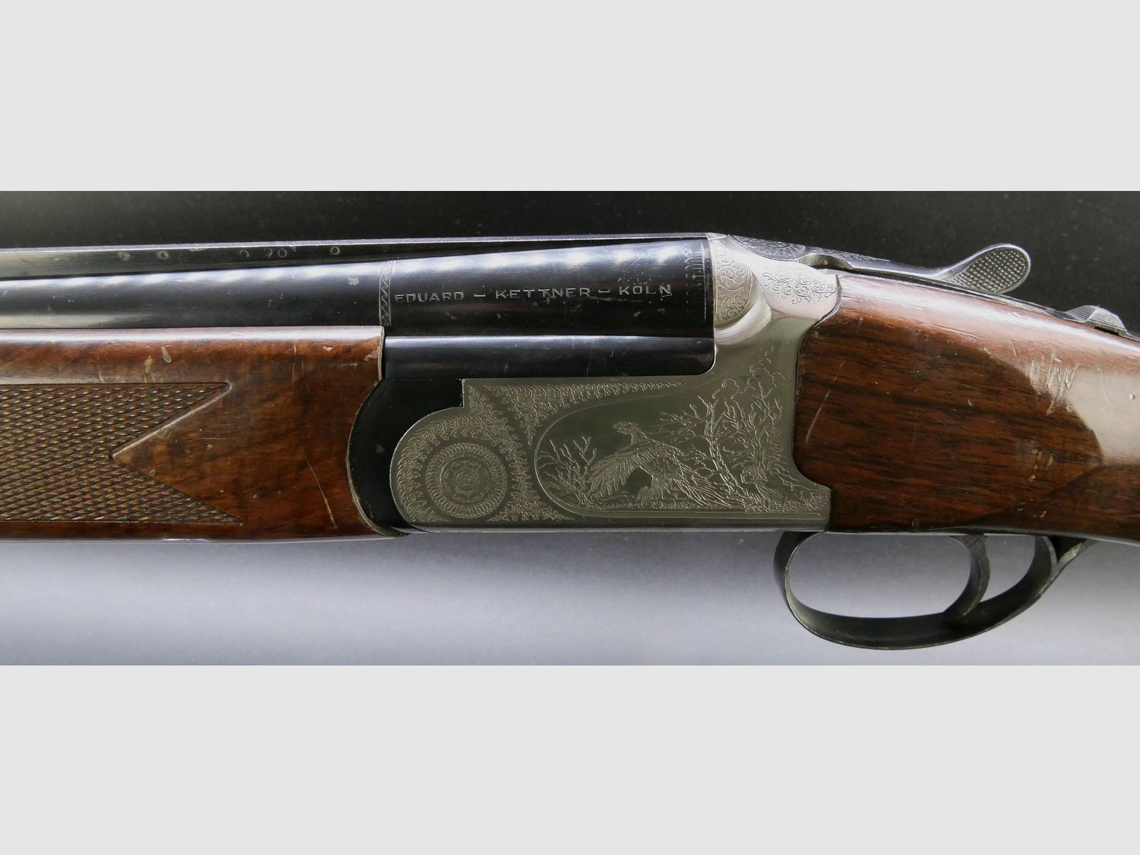 Eduard Kettner Cologne BDF 12/70 barrel length 705mm single extraction with extractor