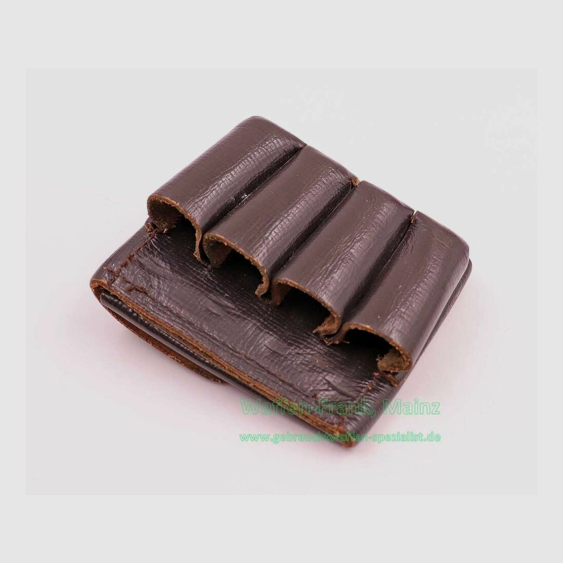 Manufacturer unknown leather cartridge case