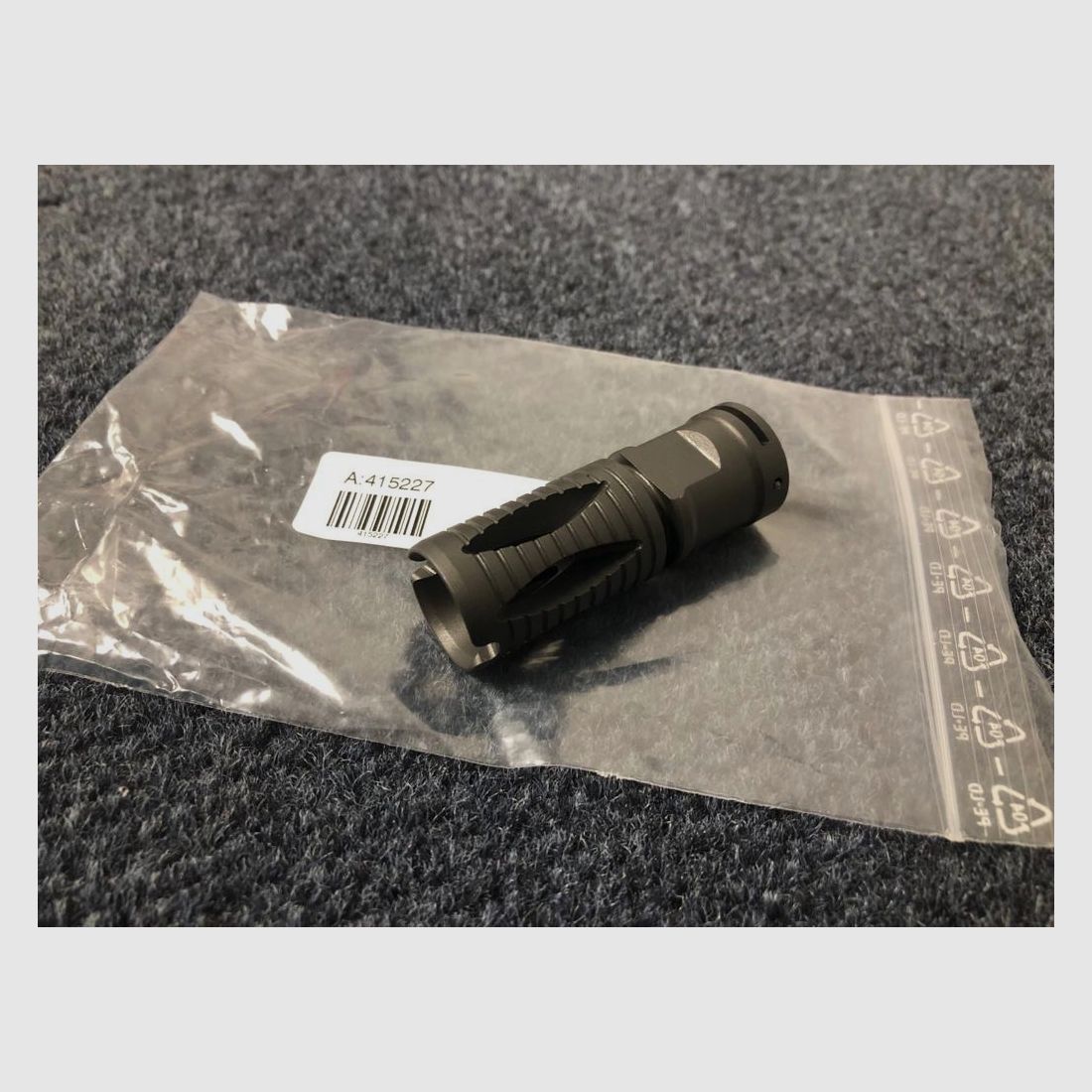 Set HK fire suppressor with SD interface M15x1 & muzzle cap - NEW - Heckler & Koch B&T Rotex-V Mr223 Mr308 HK243