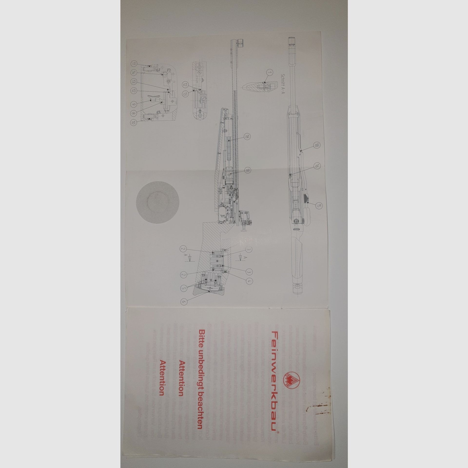 Luftgewehr Feinwerkbau Modell 602