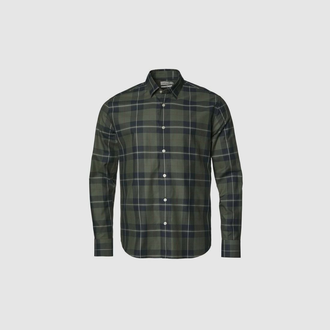 Chevalier Herrem Hemd Limefield Chevalier Check Dark
