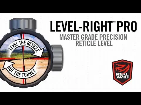 Outil Réglage de Niveau Lunette Real Avid Level Right Pro, image 10 sur 10