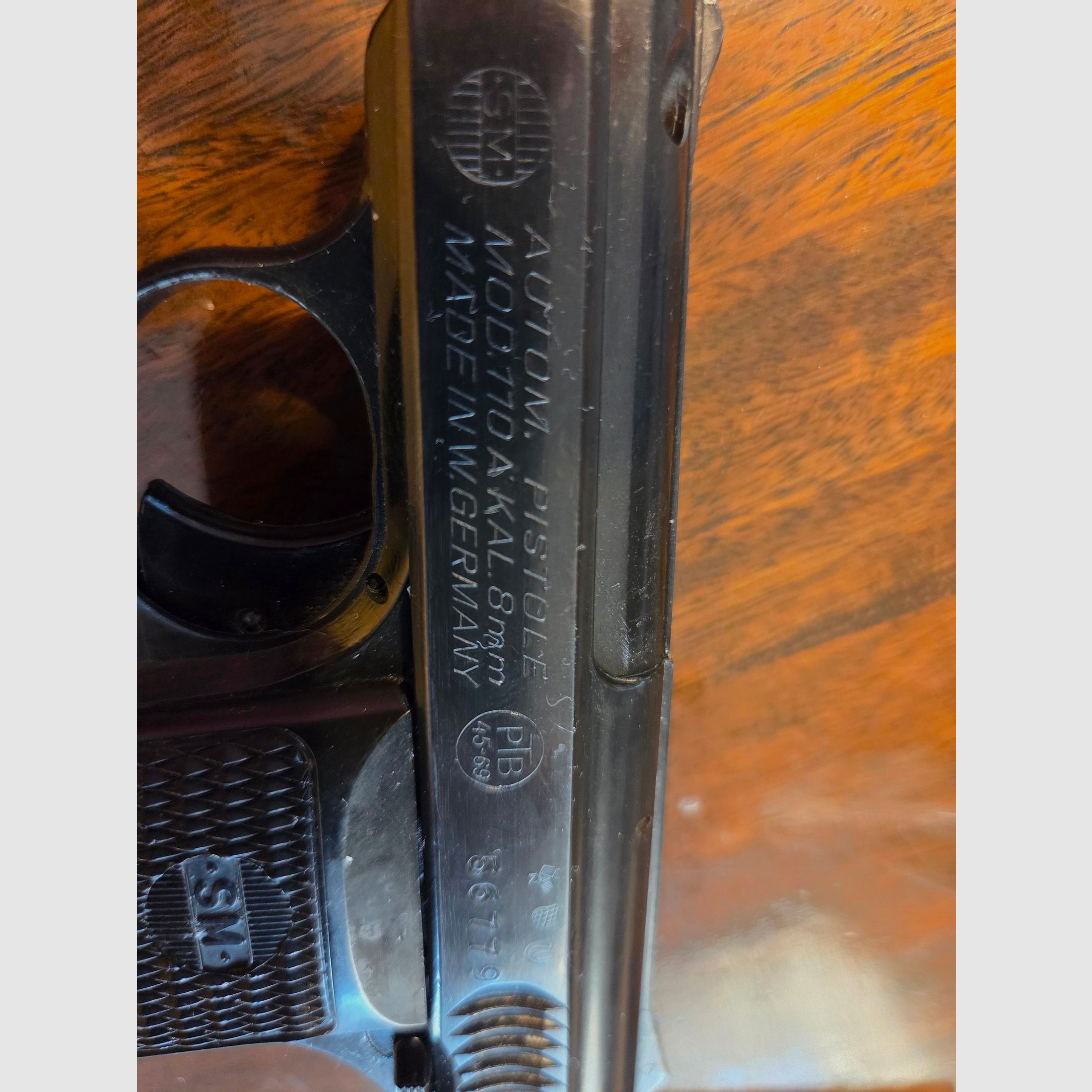 Collectionnable Rhöner SM 110A, 2 chargeurs, PTB 45-69