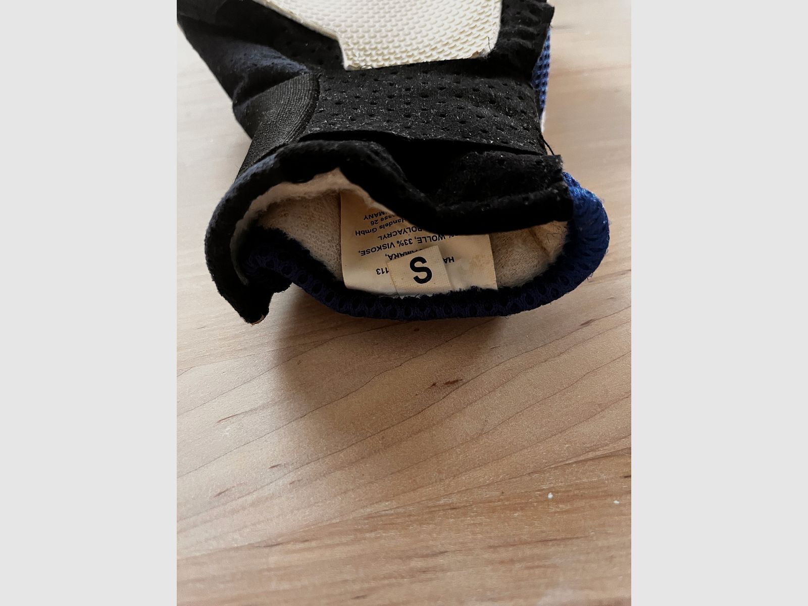 Guante AHG Anschütz corto tamaño S