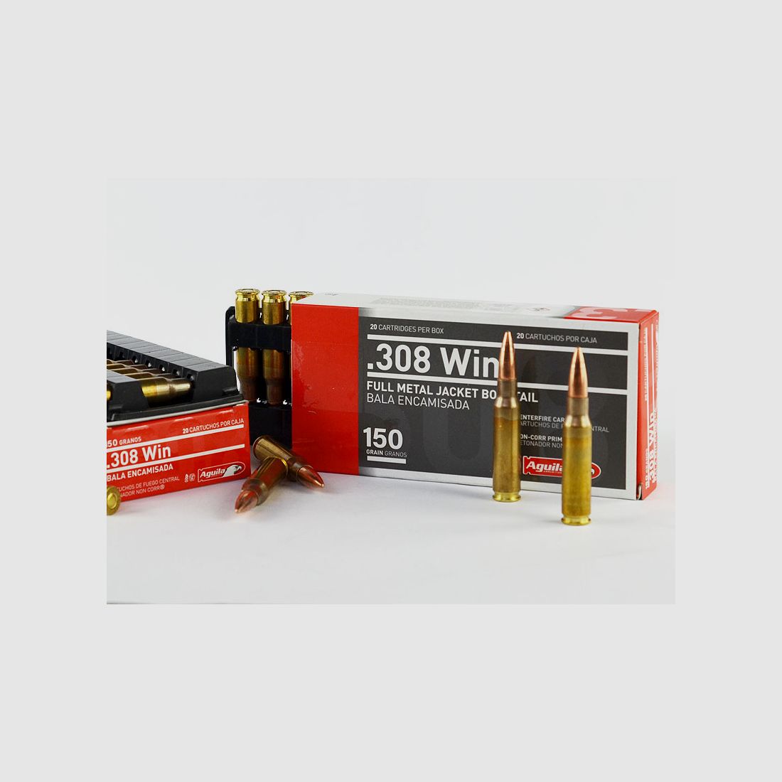 Aguila .308 Winchester FMJ-BT, 150 grs 1 verpakking (20 schoten à €0,945*)