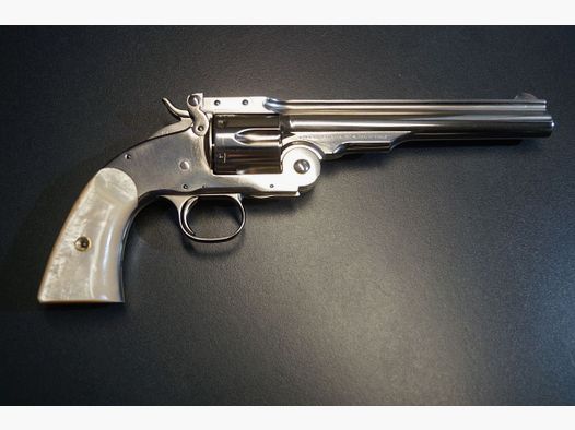 Uberti Schofield vernickeld