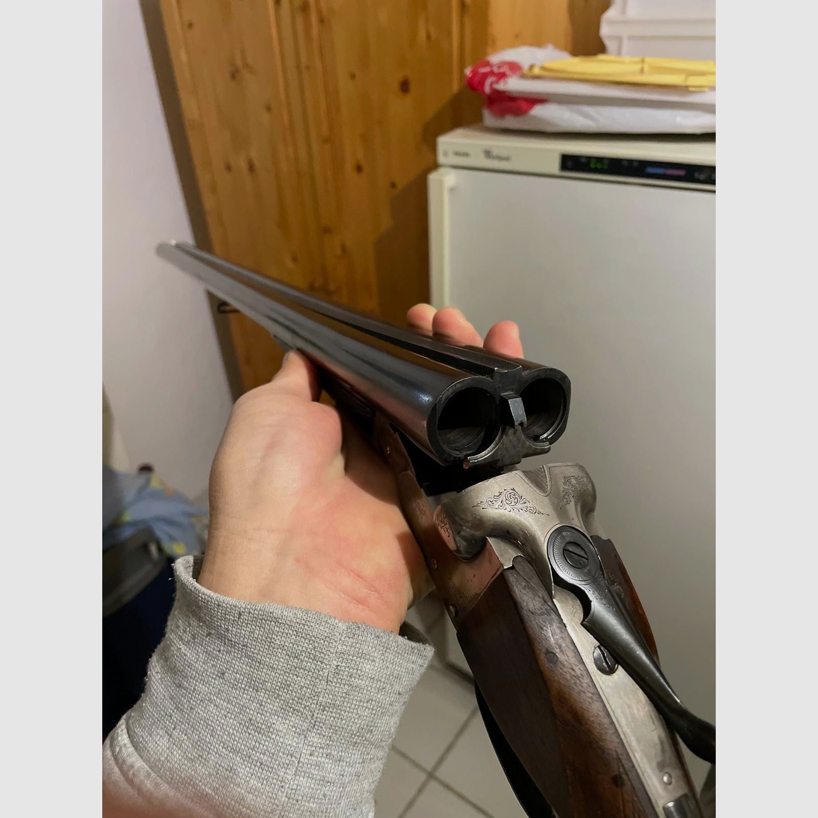 Doppelflinte Acier Comprime 12/70