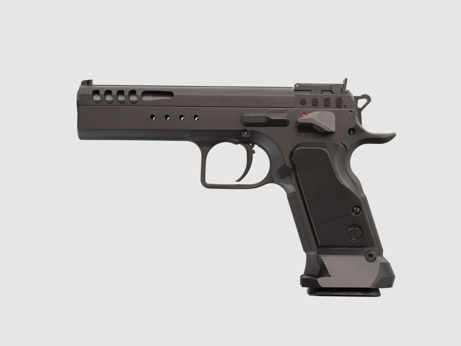 Tanfoglio T97L Limited HC Custom 5" BB, negro 9x19, calibre 9mmLuger || Pistola