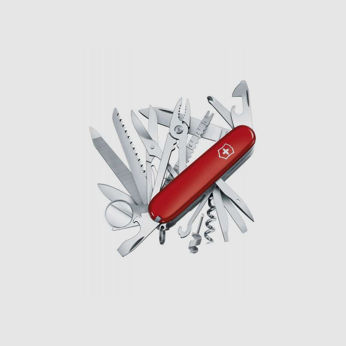 Victorinox Offiziersmesser, SwissChamp, rot, 33 Funktionen