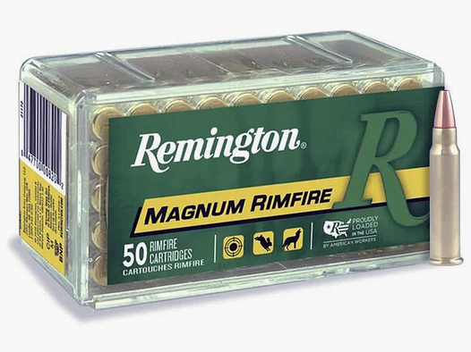 Remington Kleinkalibermunition .17 HMR 1,10g Jacketed Hollow Point