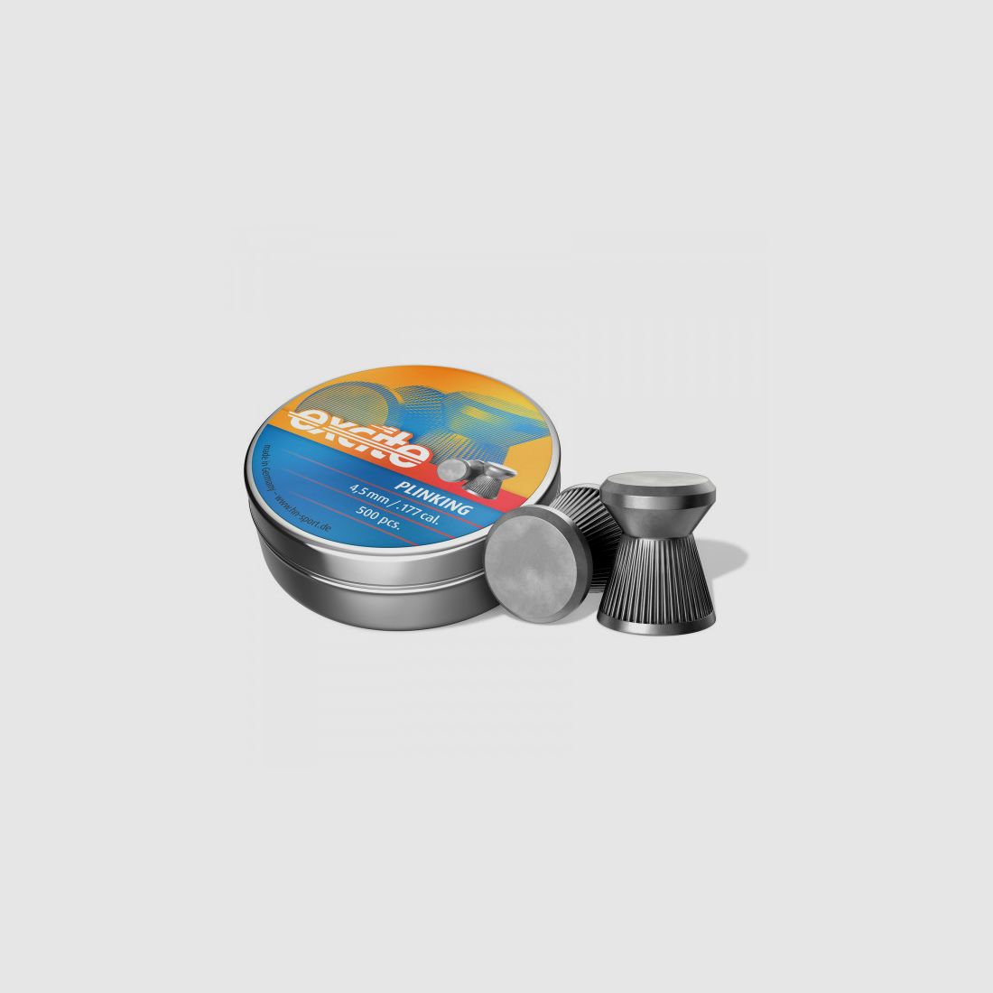H&N EXCITE PLINKING FLACHKOPF-DIABOLO - 4,5MM - 500 STÜCK
