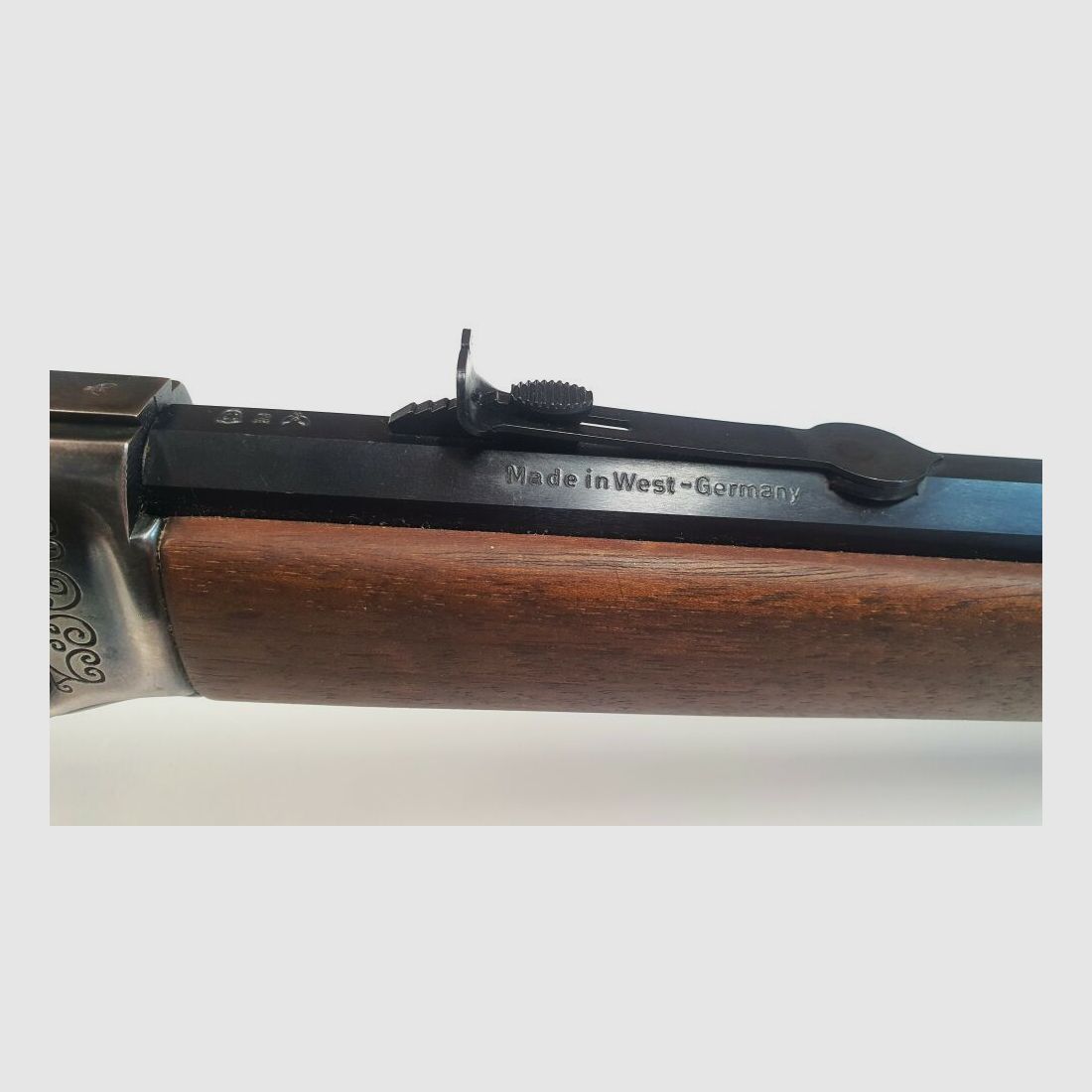 Erma !!Collector's item!! Lever-action repeater Erma Model EG71B "Buffalo" rifle in .22Lr