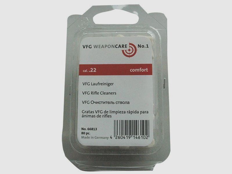 VFG Barrel Cleaner Comfort, 80 pieces