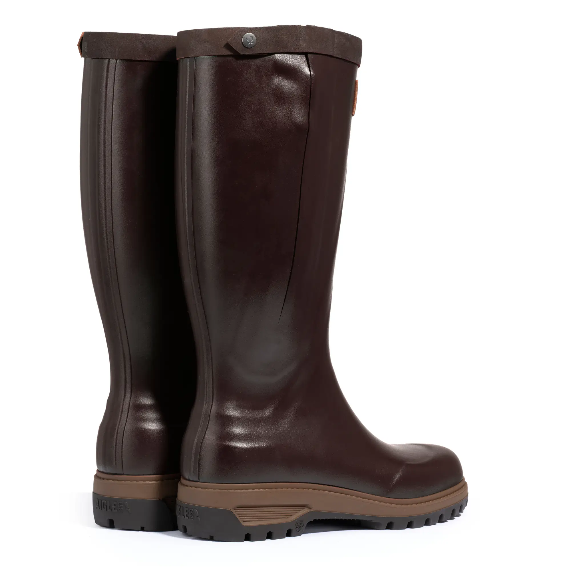 Aigle Parcours 3.0 Trophée Rubber Boots (Brown), image 3 of 4