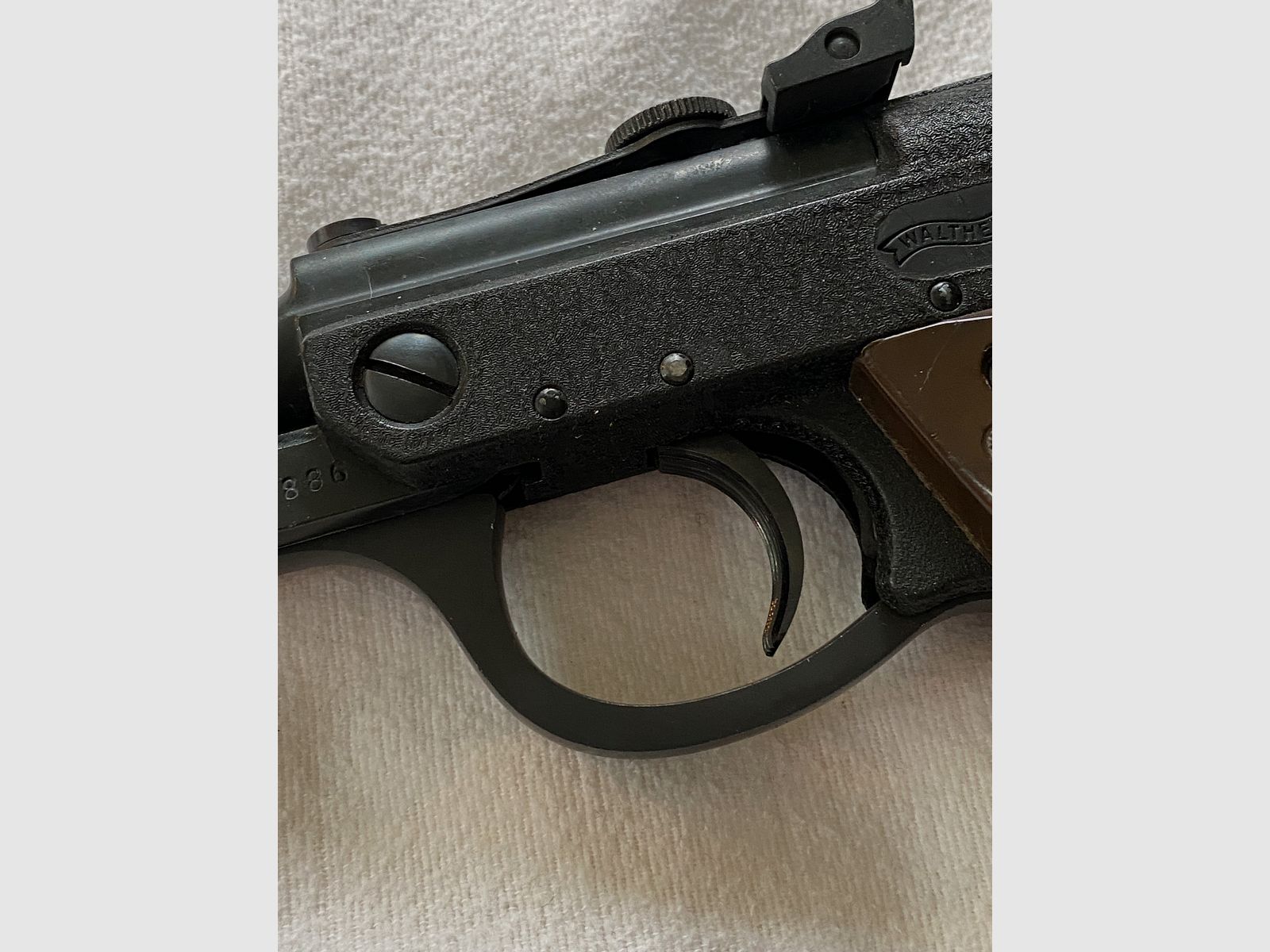 Walther LP 53  James Bond Goldfinger  mit Laufgewicht